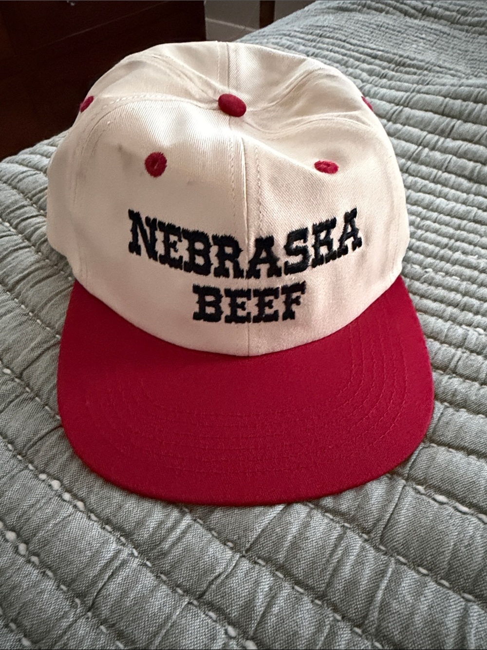 Vintage “Nebraska Beef” Baseball Cap